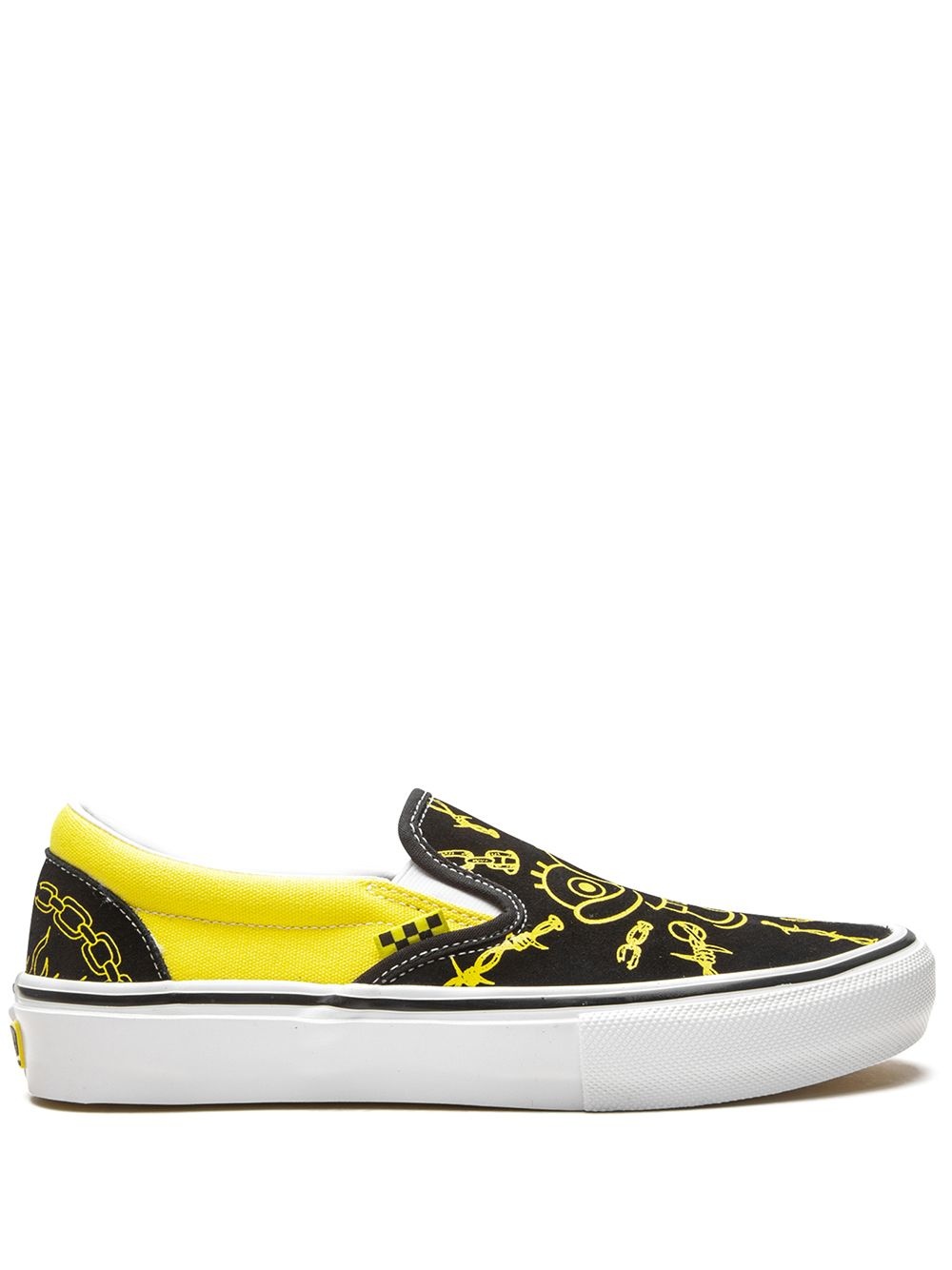 x Spongebob x Gigliotti Skate Slip-On sneakers - 1