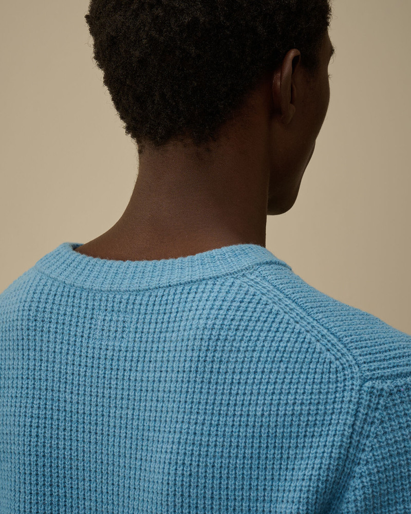 Lambswool GRS Crewneck Lens Sweater 6