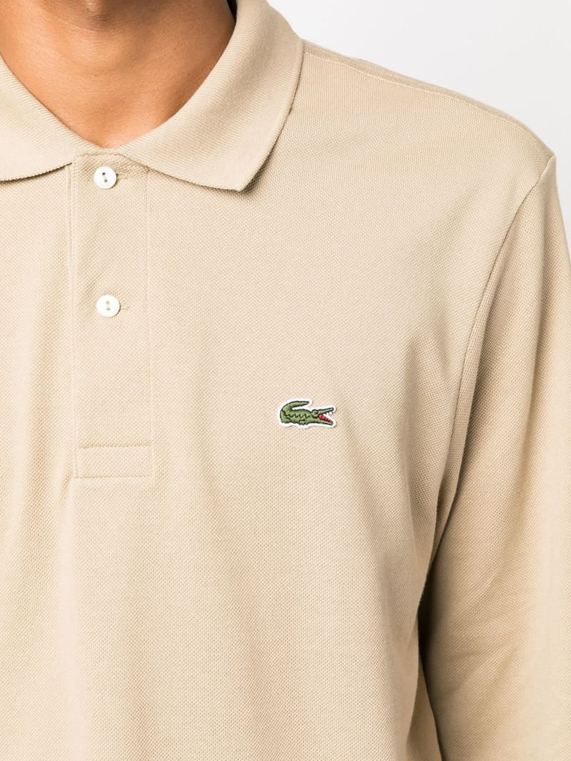appliqué-logo long-sleeve polo shirt 5