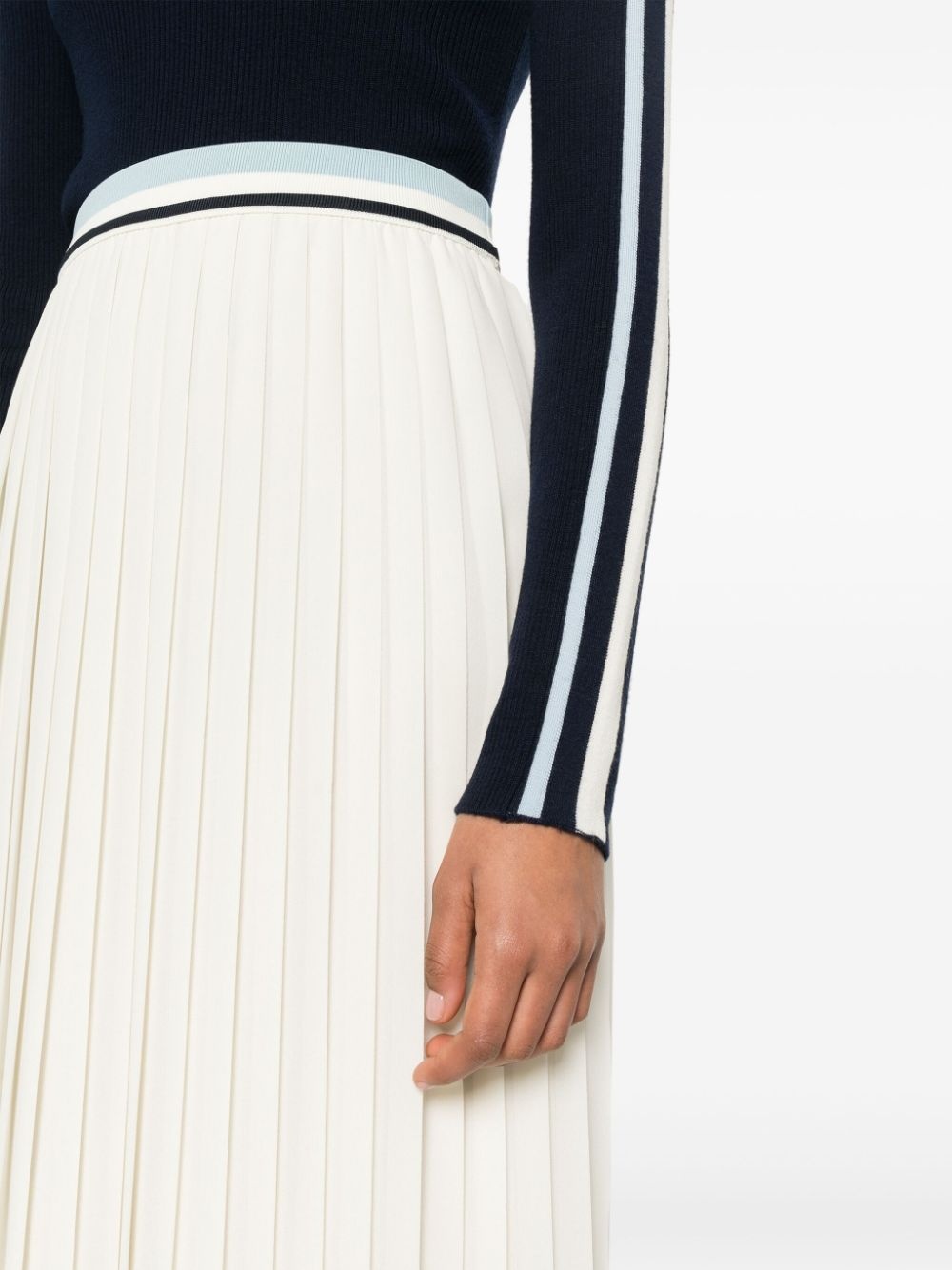 pleated midi skirt - 5