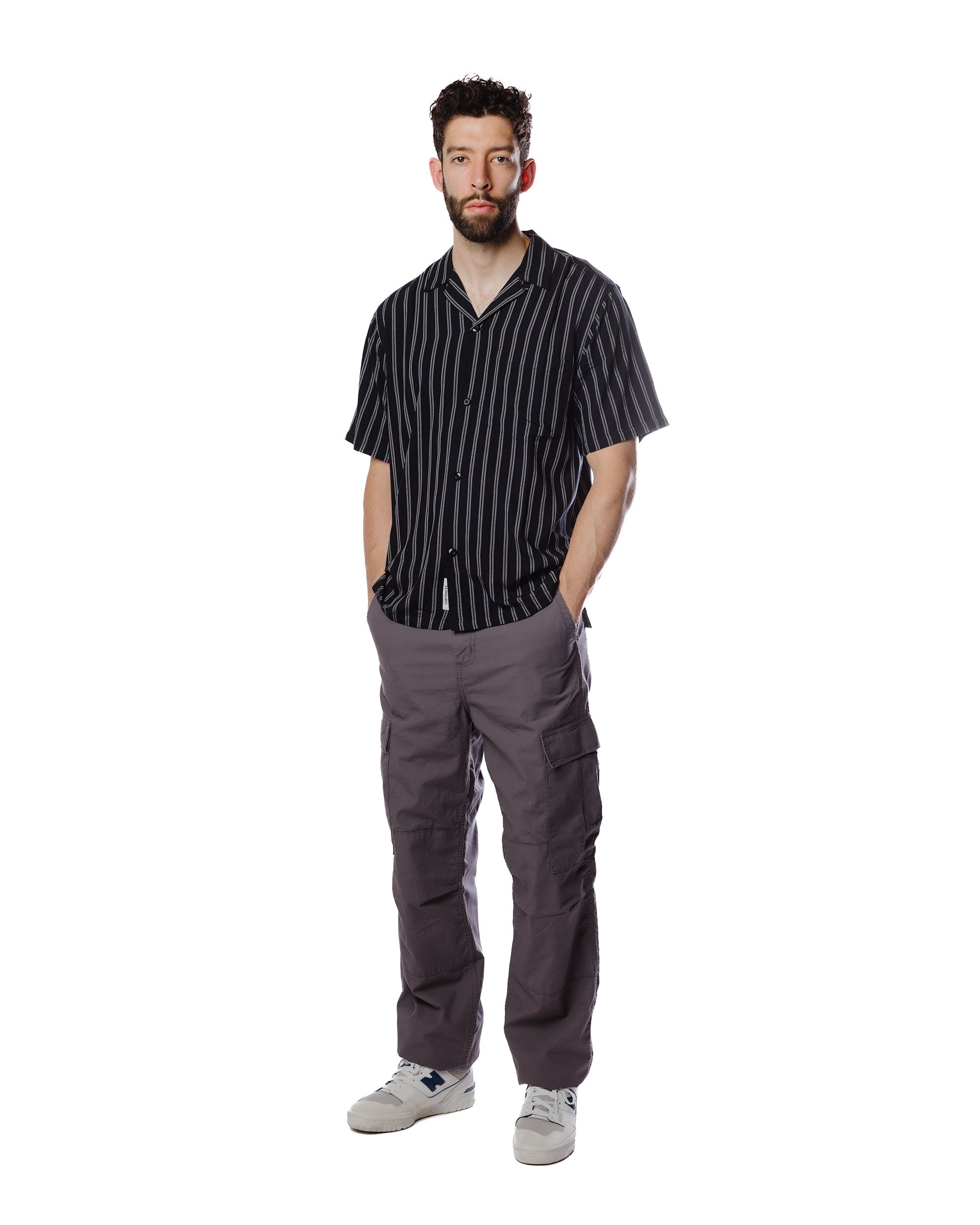 Carhartt W.I.P. Regular Cargo Pant Rhino Rinsed - 2