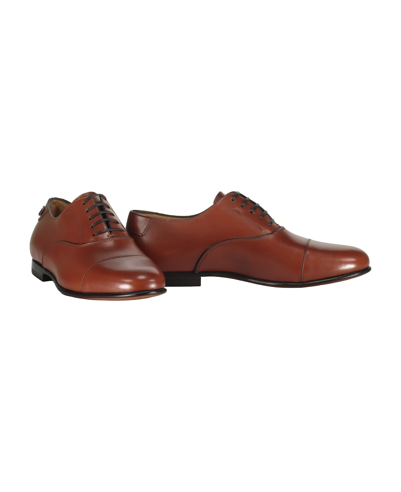 Leather Lace-up Shoes - 2