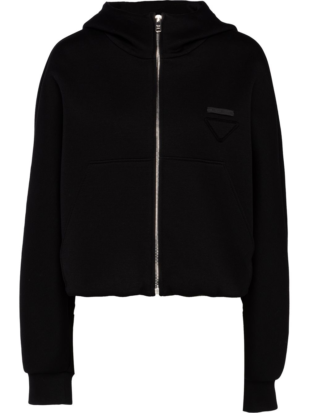 logo patch hoodie - 1