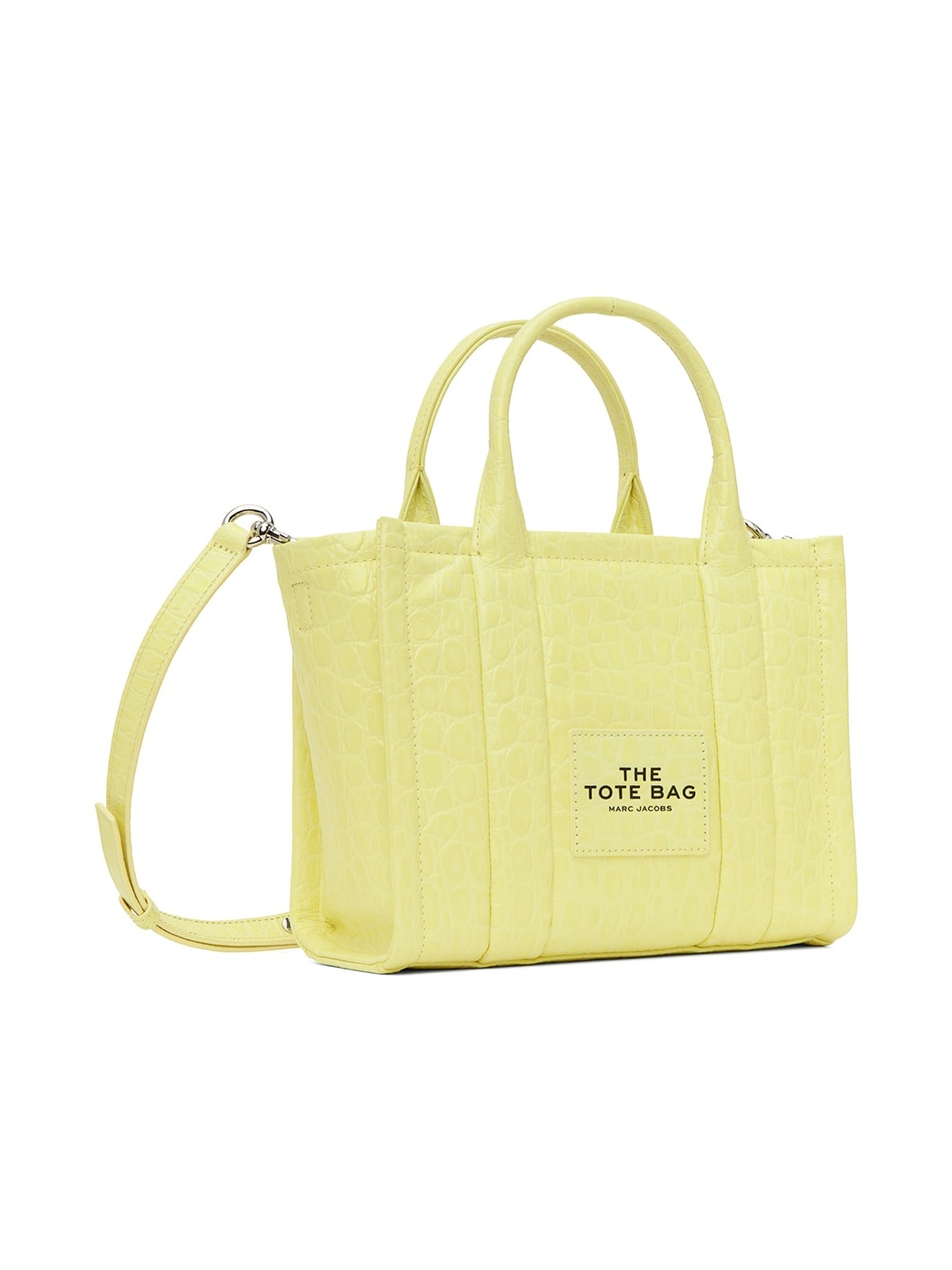 Yellow Mini Croc-Embossed 'The Tote Bag' - 2