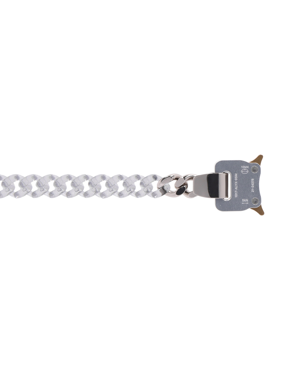 NYLON AND METAL CHAIN NECKLACE - 3