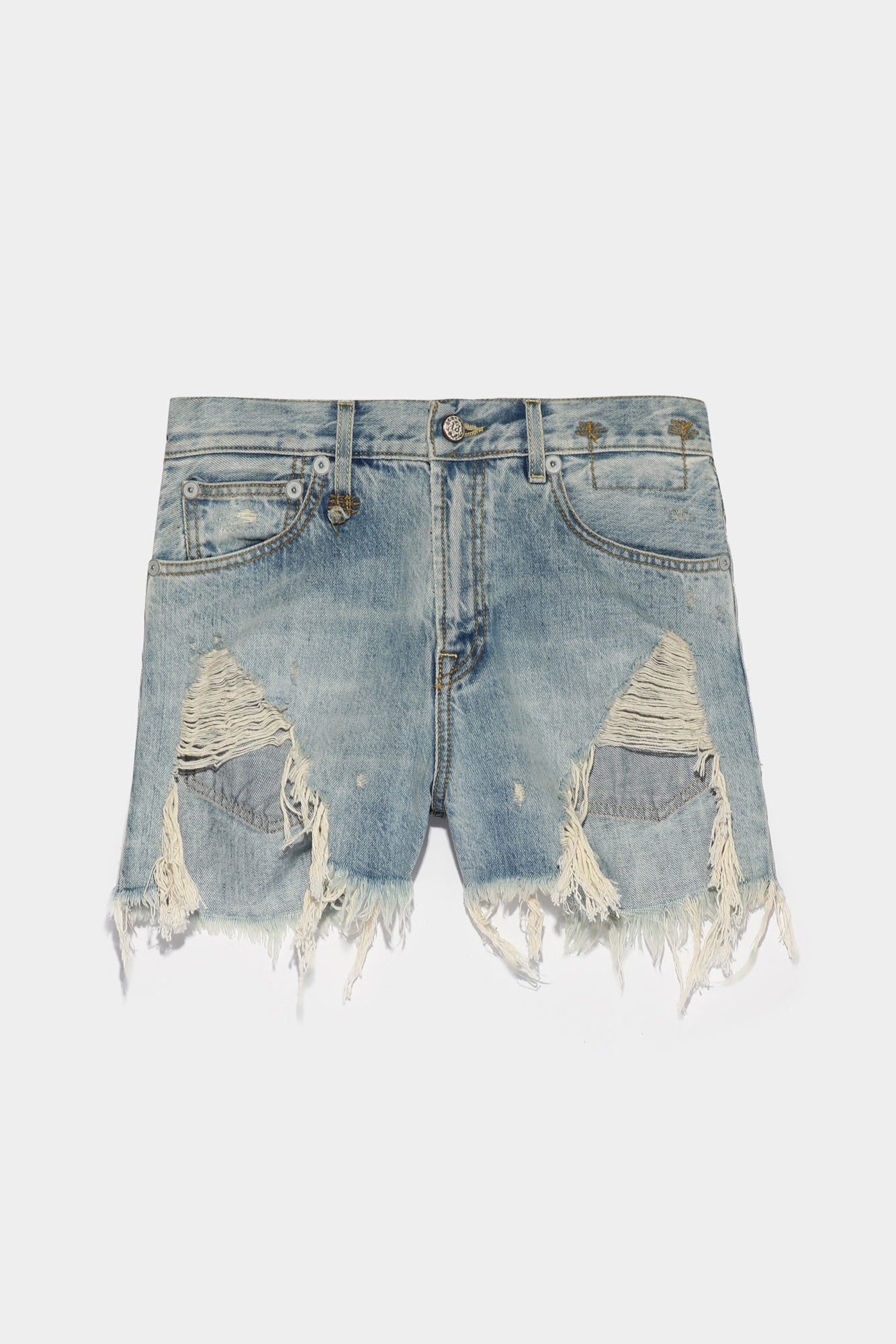 SHREDDED SLOUCH SHORT - TILLY - 5