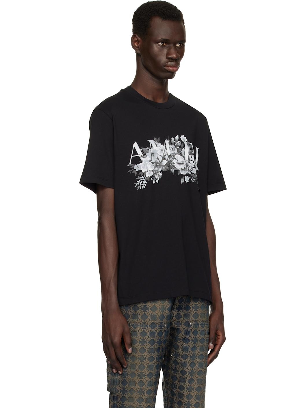 Black 'Amiri' Garden T-shirt - 2