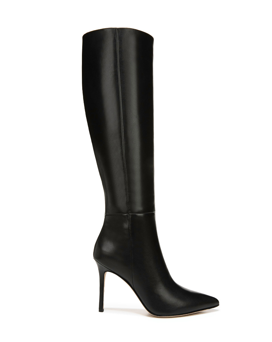 LISA LEATHER TALL BOOT | WIDE-CALF - 5