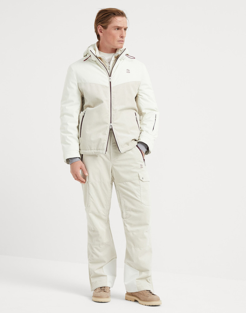 Thermore® 패딩을 가진 결합된 나일론과 corduroy 산 파스타 5