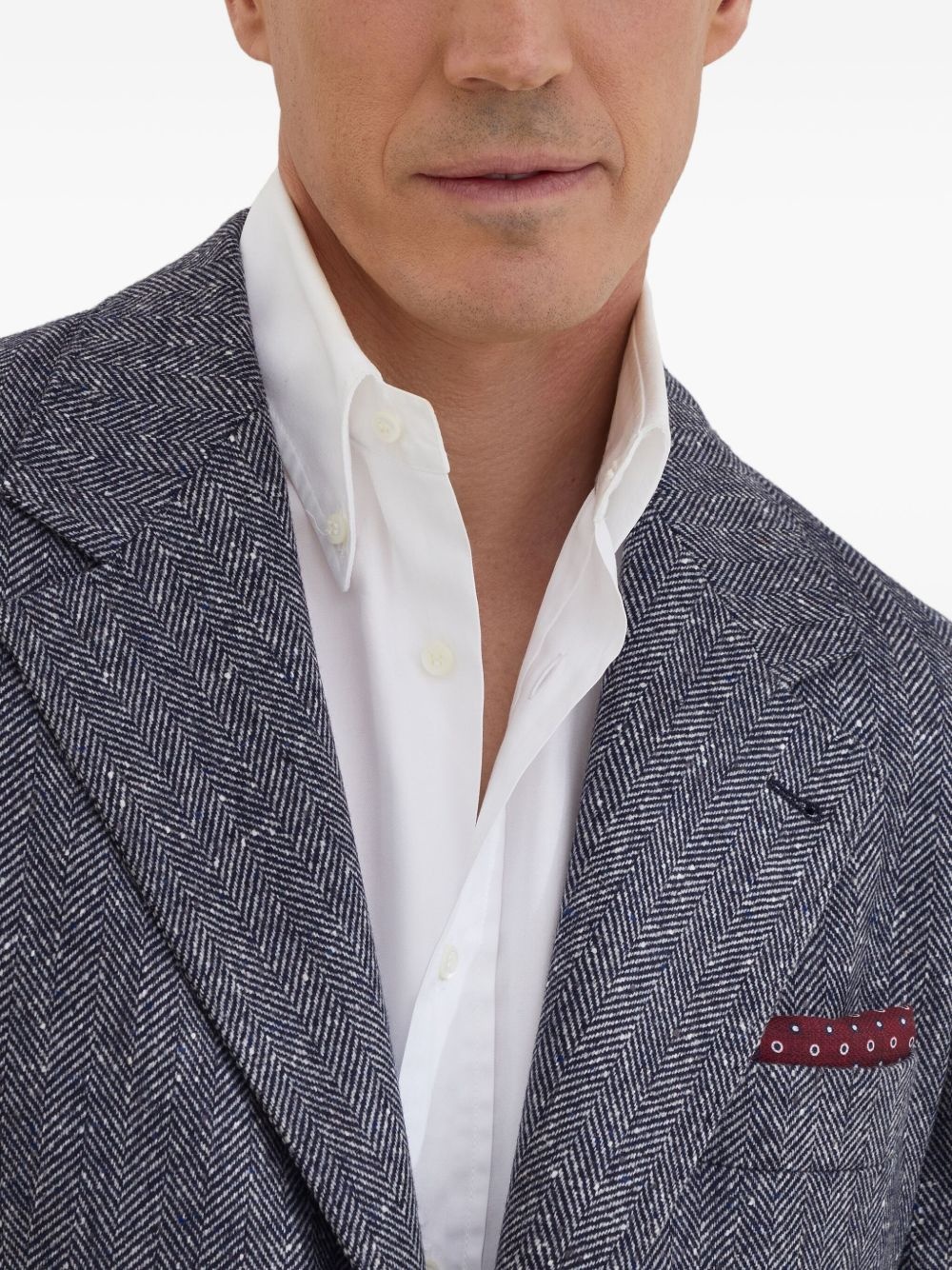 single-breasted blazer - 5