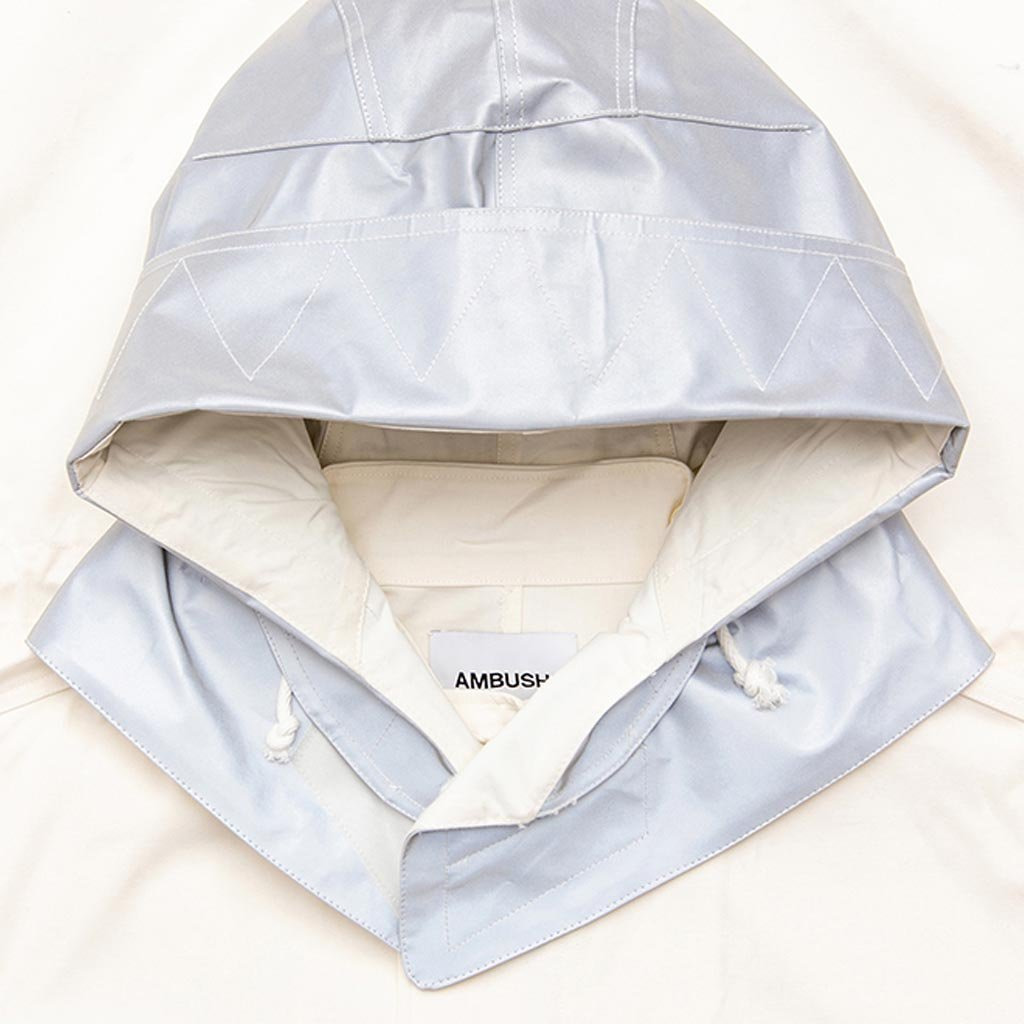 AMBUSH MOD COAT - WHITE - 3
