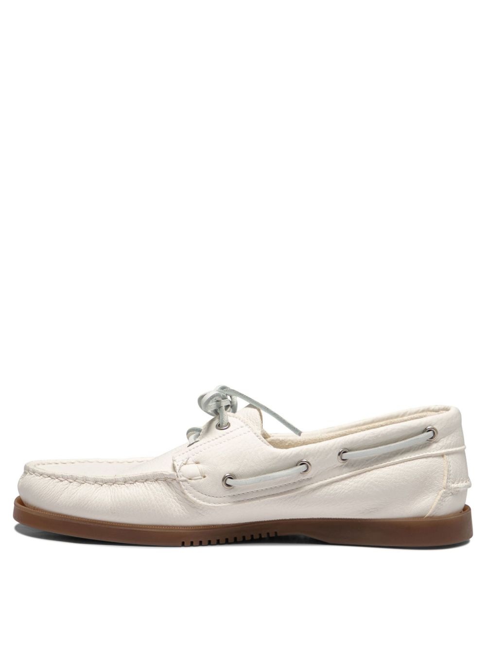 Barth leather boat shoes - 3