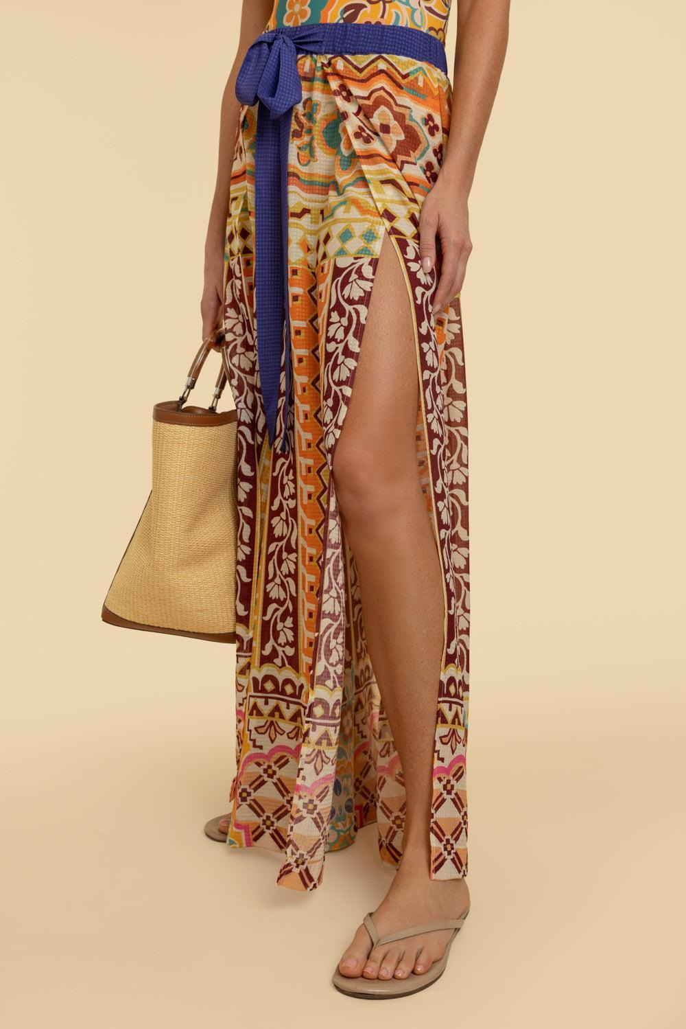 Cropped Tie Pant - 3