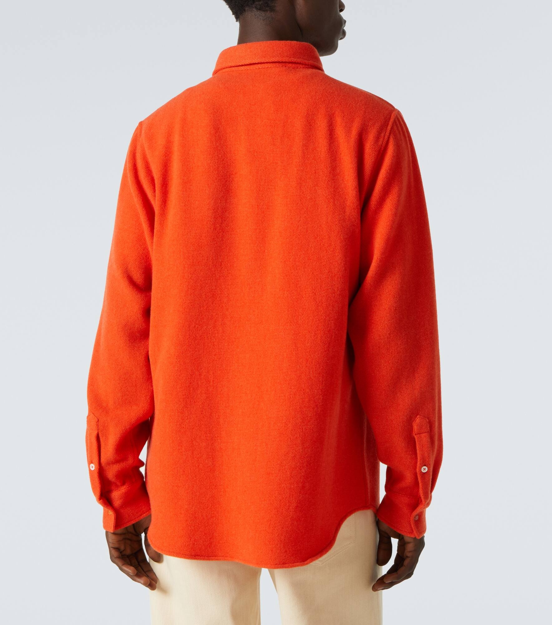 Fire cashmere shirt - 4
