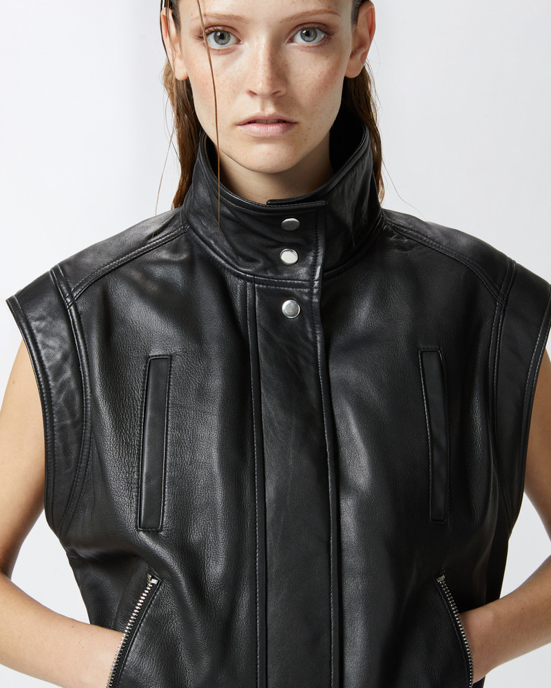 NAPPA LEATHER BIKER JACKET 5