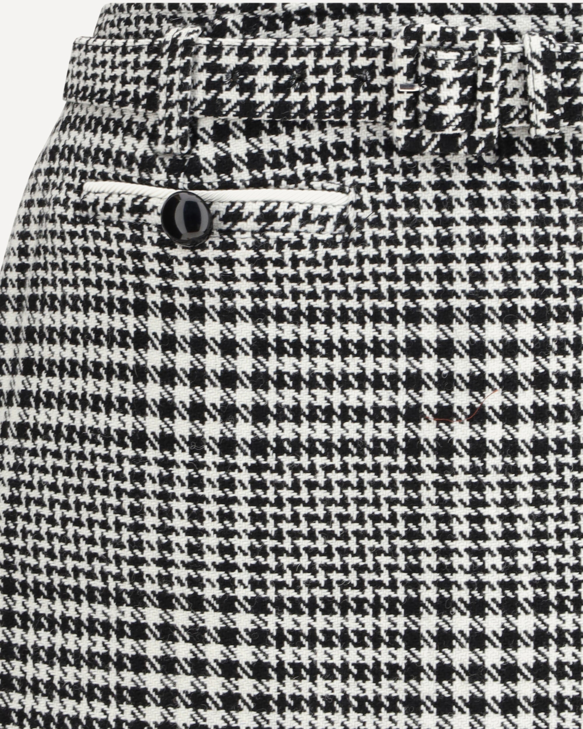 Houndstooth wool Pants-skirt - 3