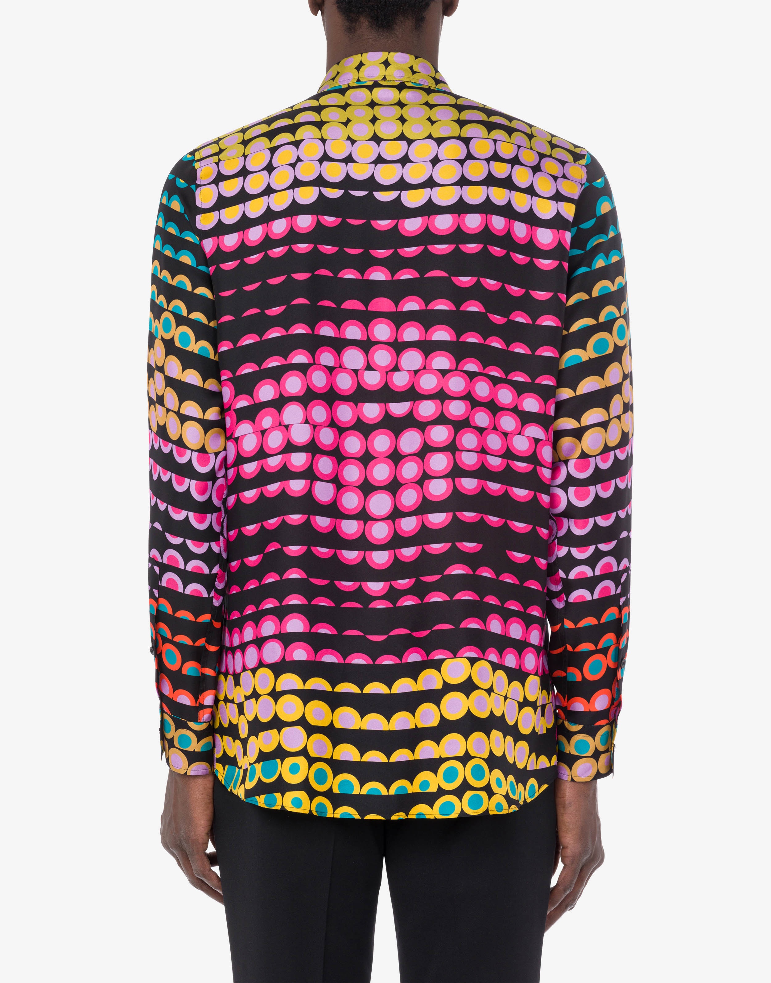 POLKA-DOT SILK SHIRT - 3