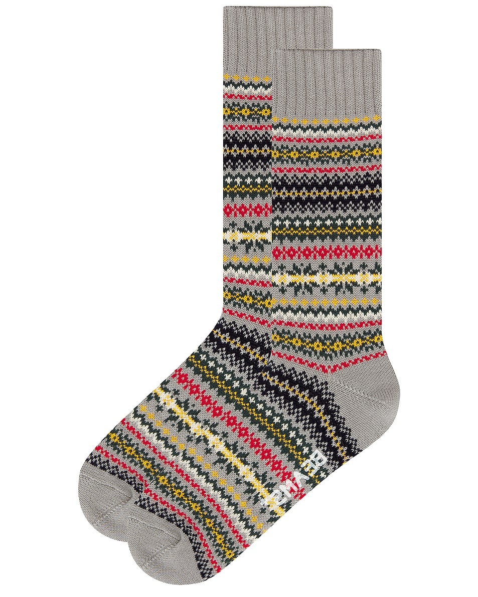 Fair Isle Socks - 2