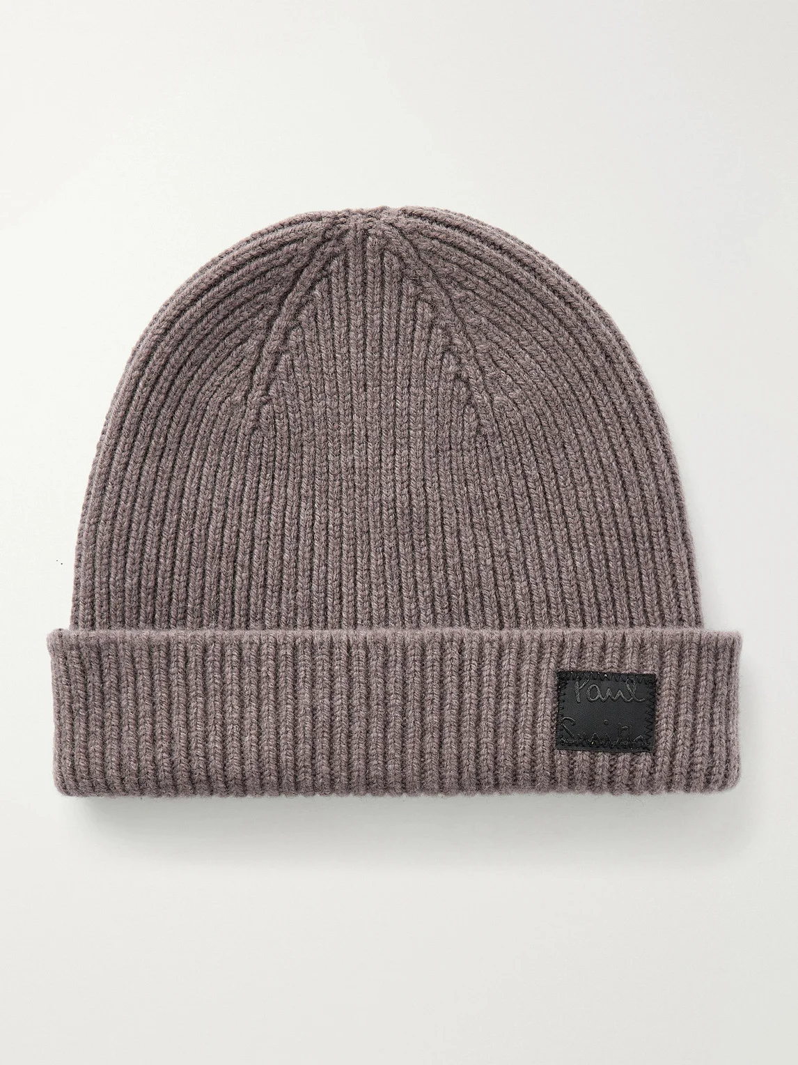 Logo-Appliquéd Ribbed Cashmere and Merino Wool-Blend Beanie - 1