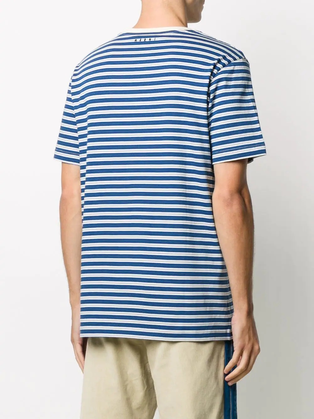 striped cotton T-shirt - 5