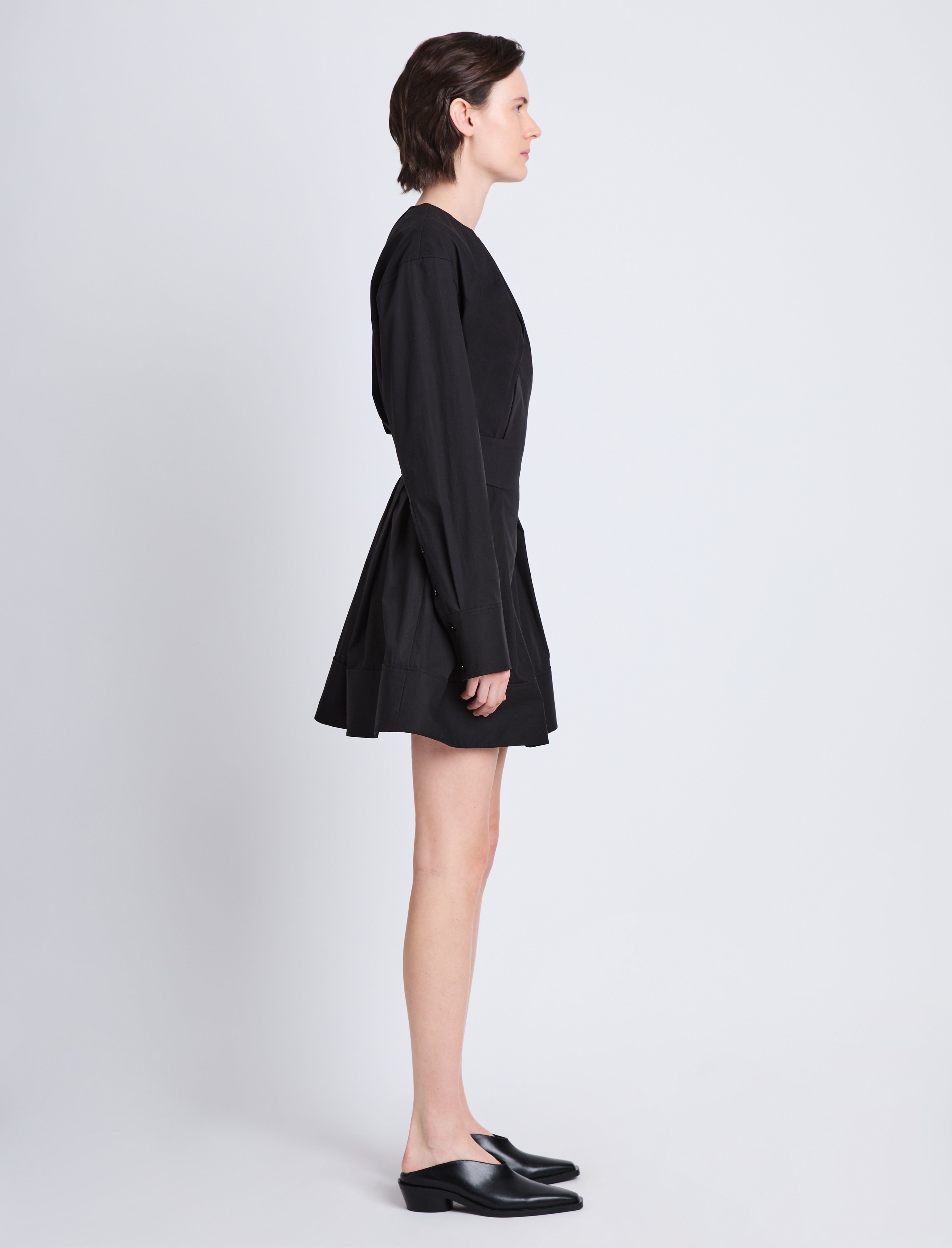 Eileen Dress in Eco Poplin - 3