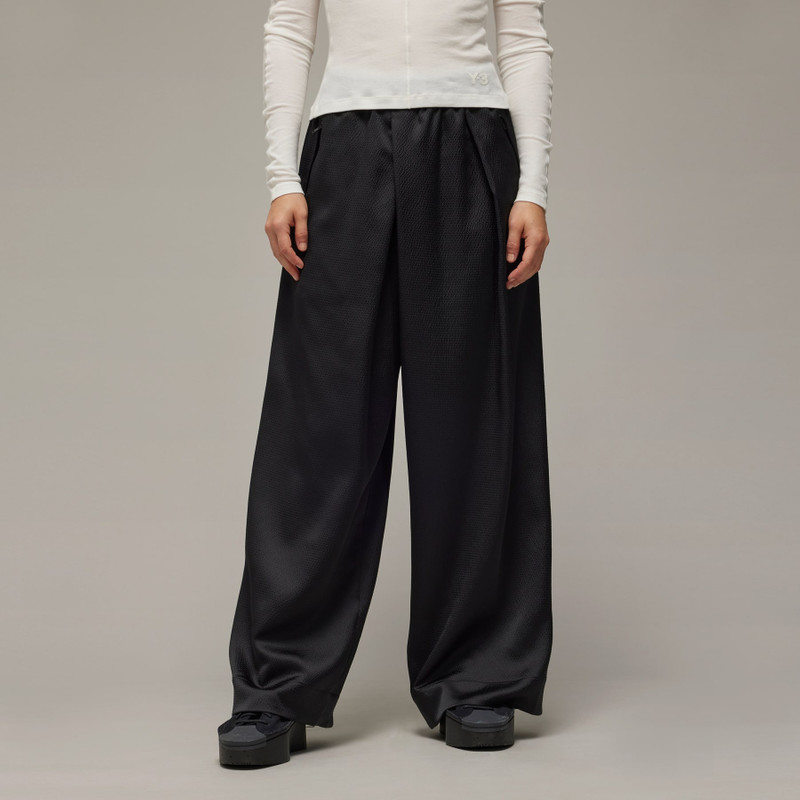 Y-3 Y-3 Wide Leg Tech Seersucker Pants outlook