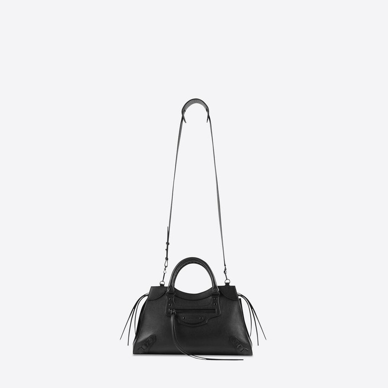 Women's Neo Classic Medium Handbag in Black 4