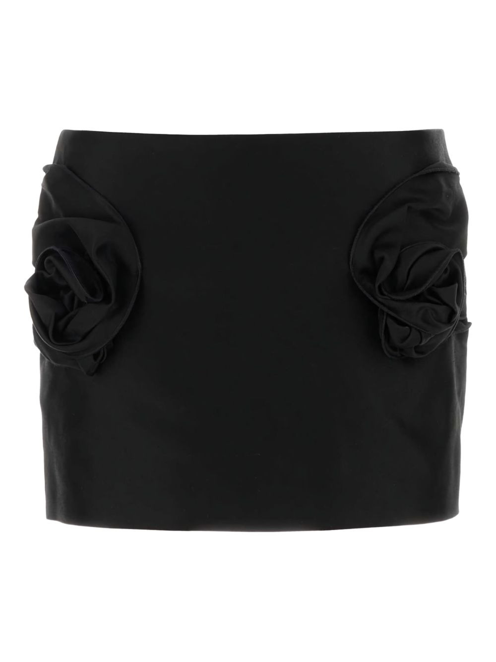 rose-detail mini skirt - 2