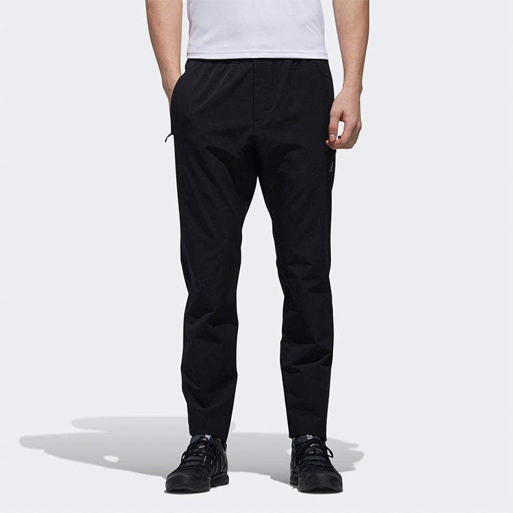 adidas Softshell Pants Outdoor Sports Trousers Black DW3804 - 3