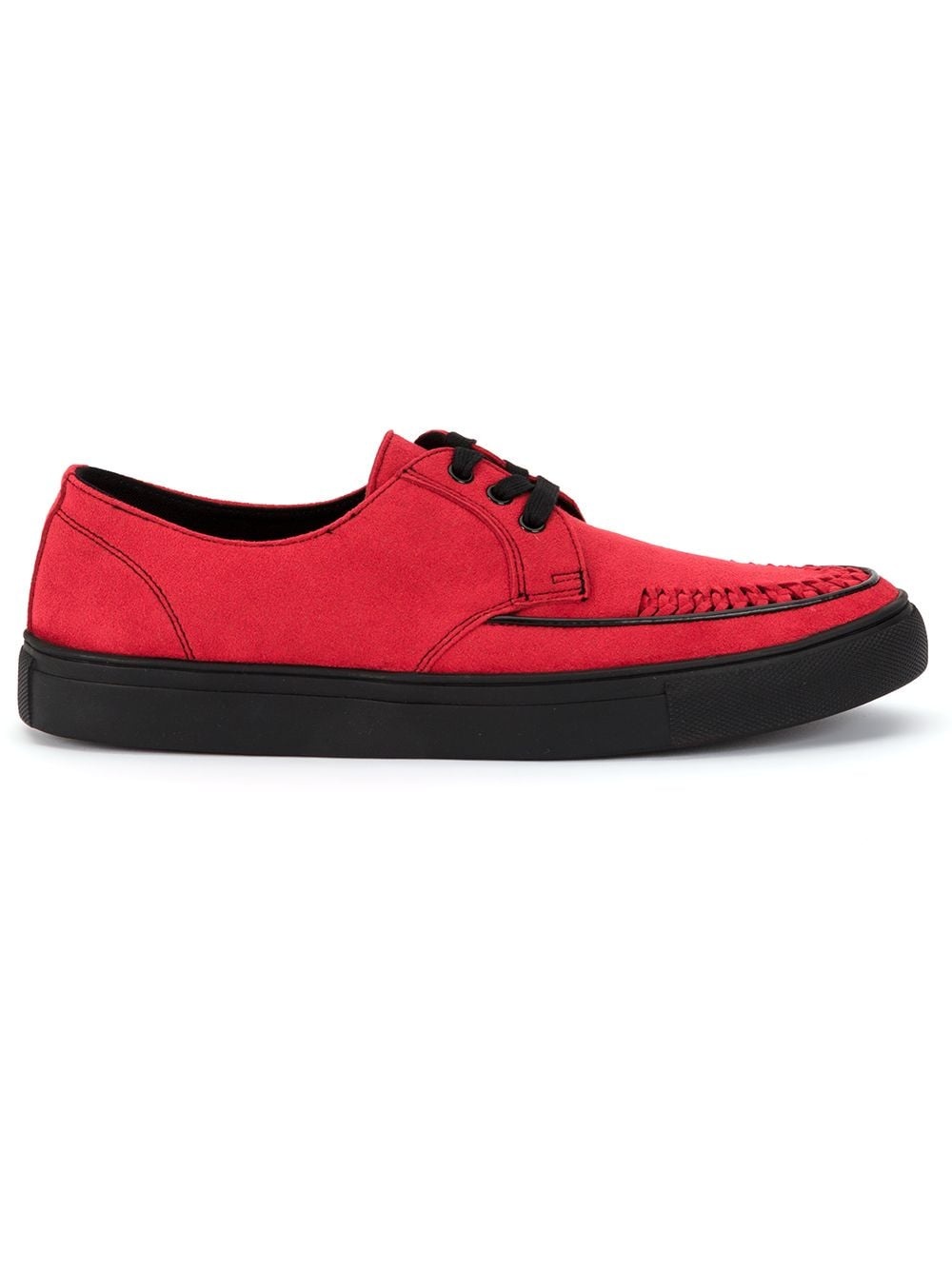 woven toe detail sneakers - 1