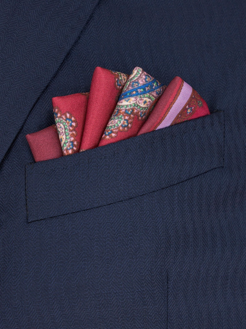 Etro PAISLEY POCKET SQUARE outlook