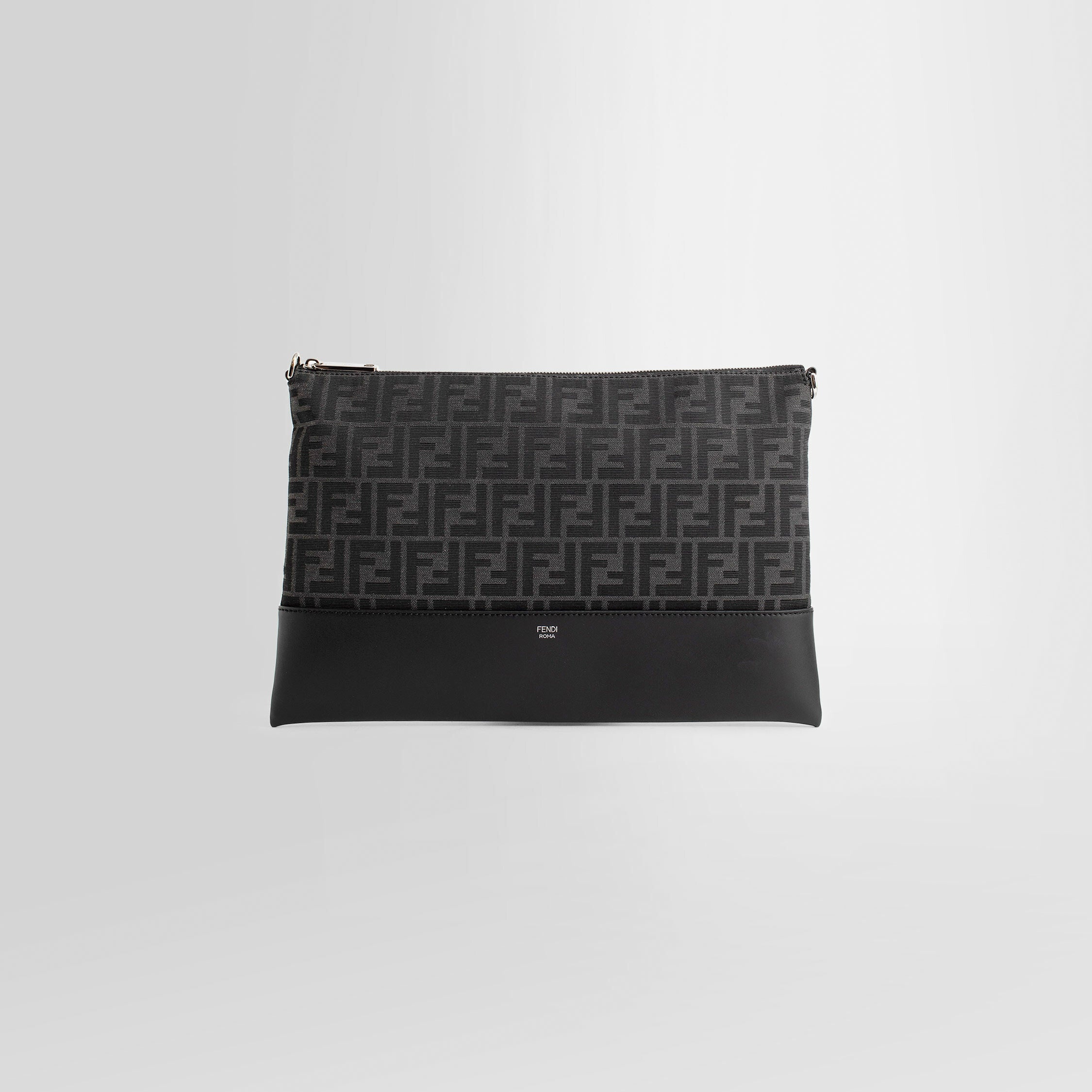 FENDI MAN BLACK SHOULDER BAGS - 5