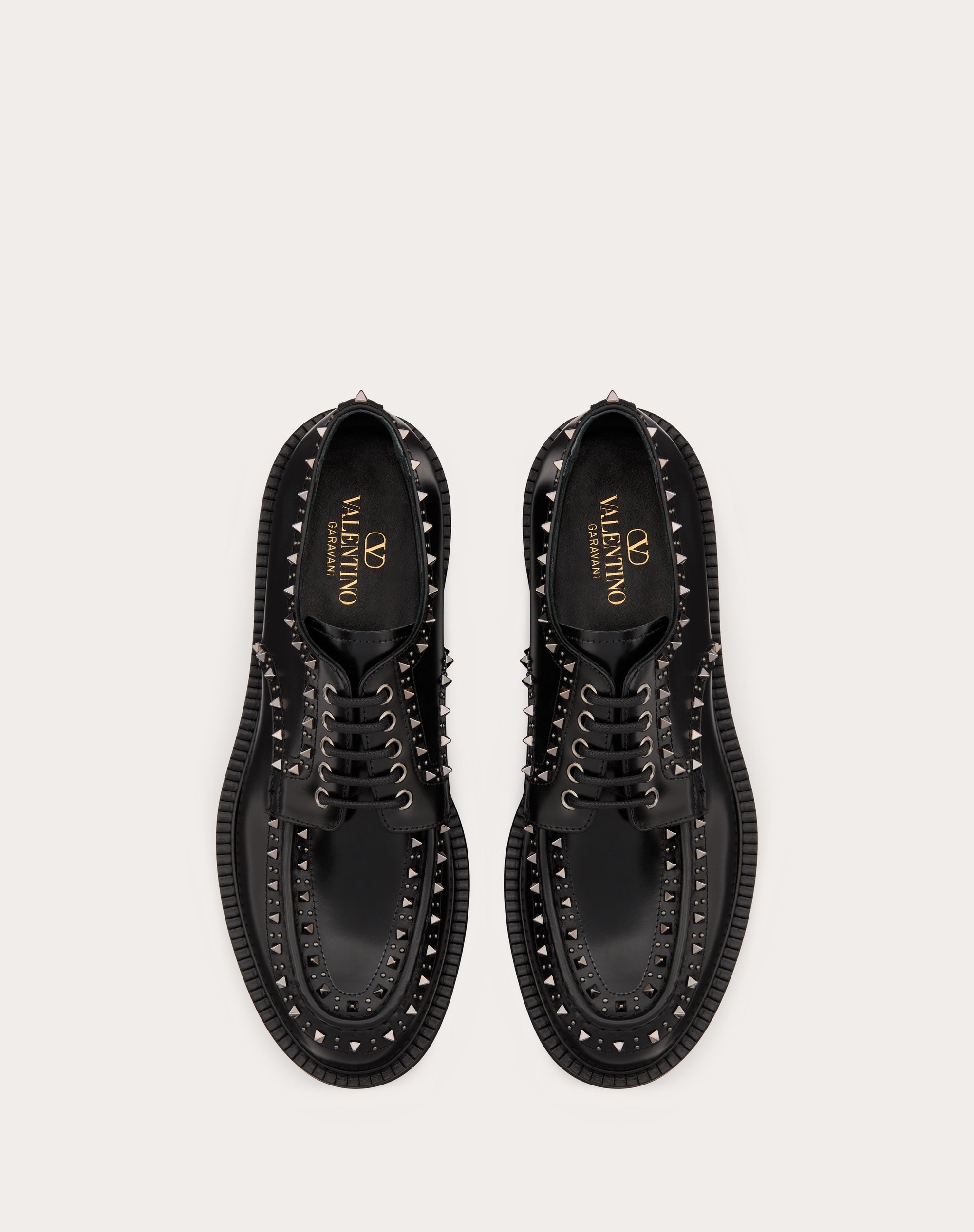 VALENTINO GARAVANI GENTLEGLAM DERBY SHOE IN CALFSKIN - 4