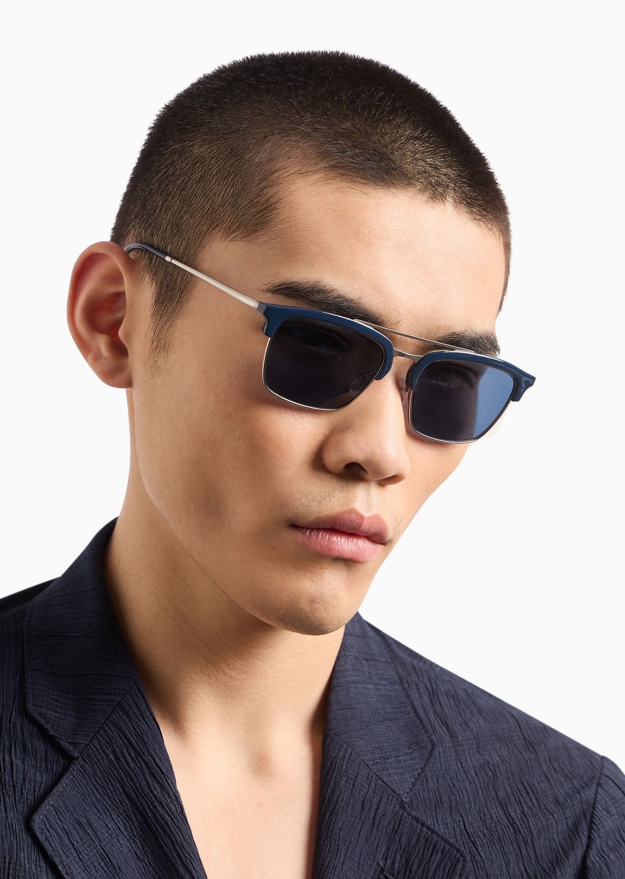 Men’s rectangular sunglasses - 5