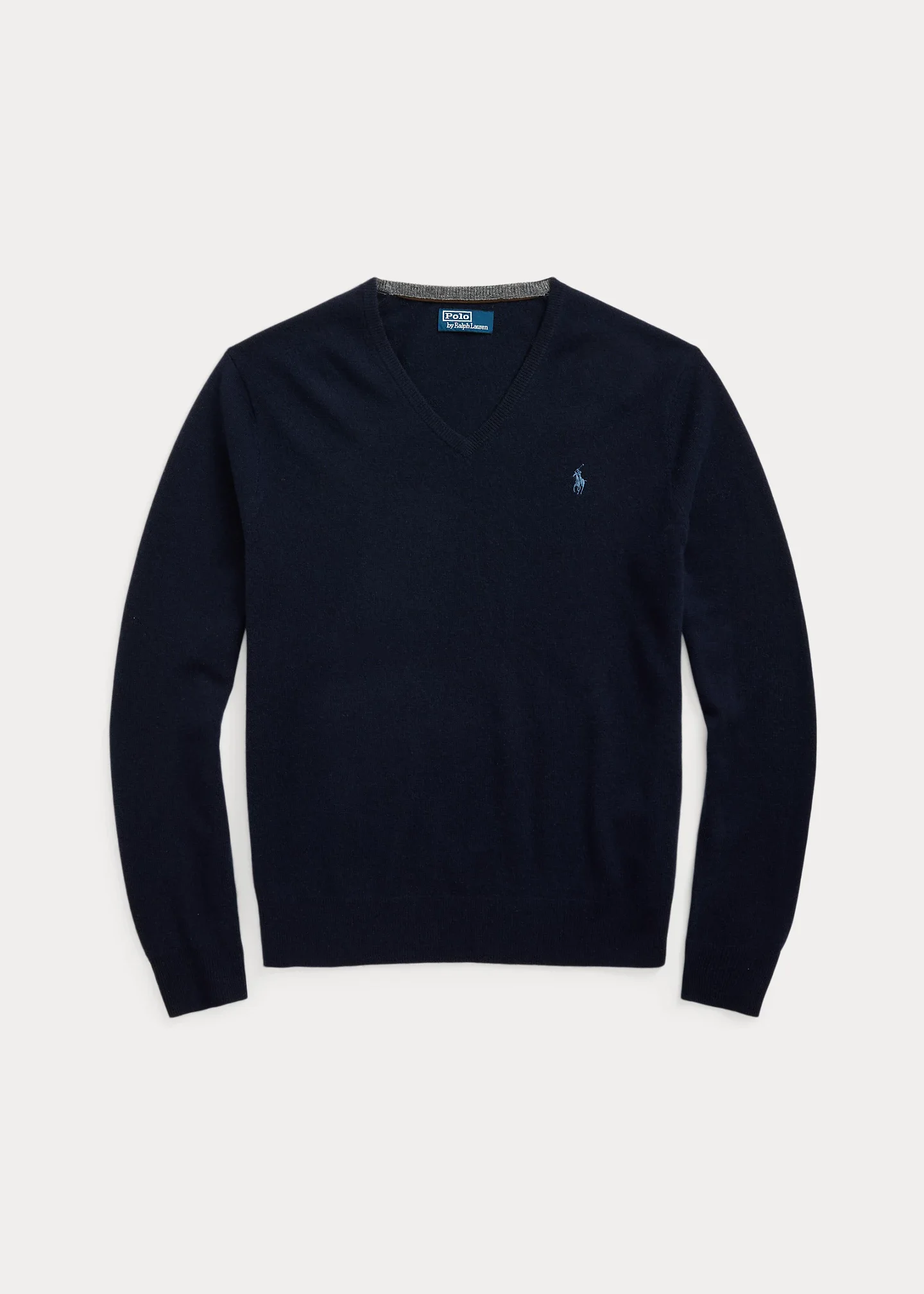 Wool V-Neck Sweater - 1