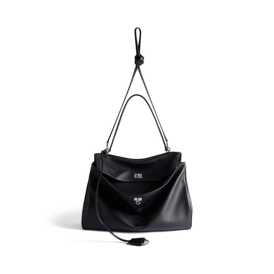 Women's Rodeo Large Handbag in Black - 5