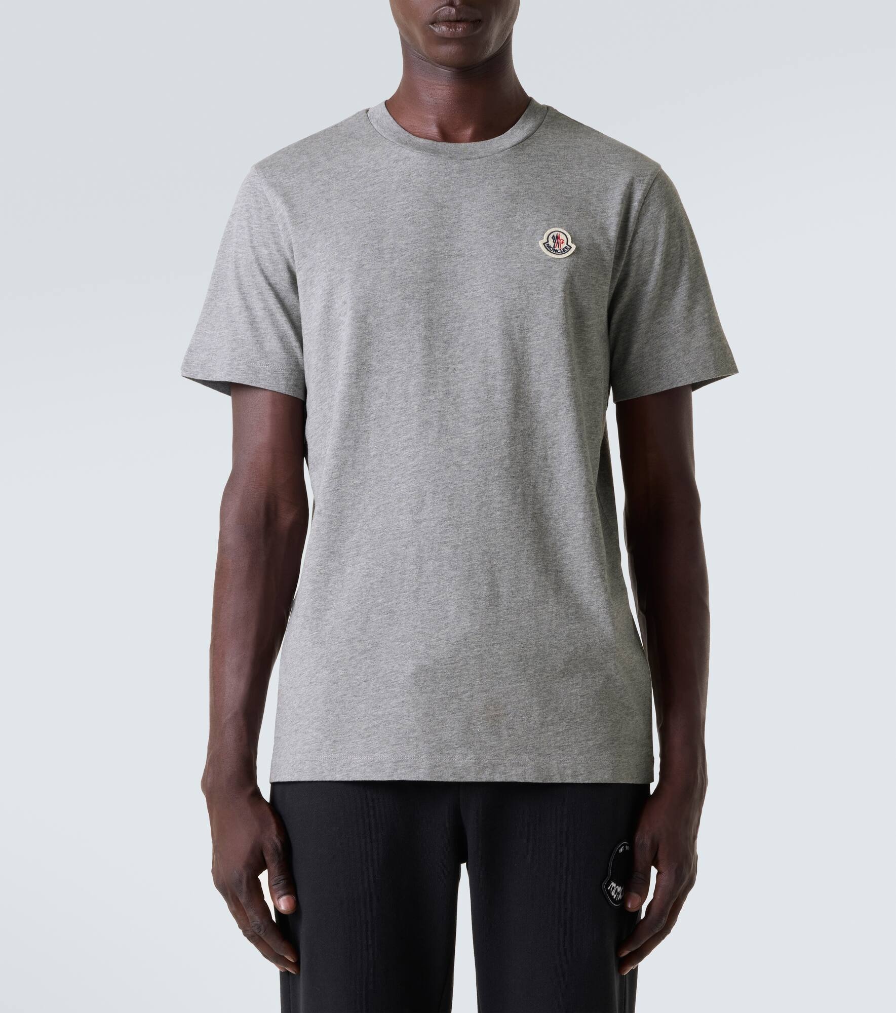 Set of 3 logo cotton jersey T-shirts - 6