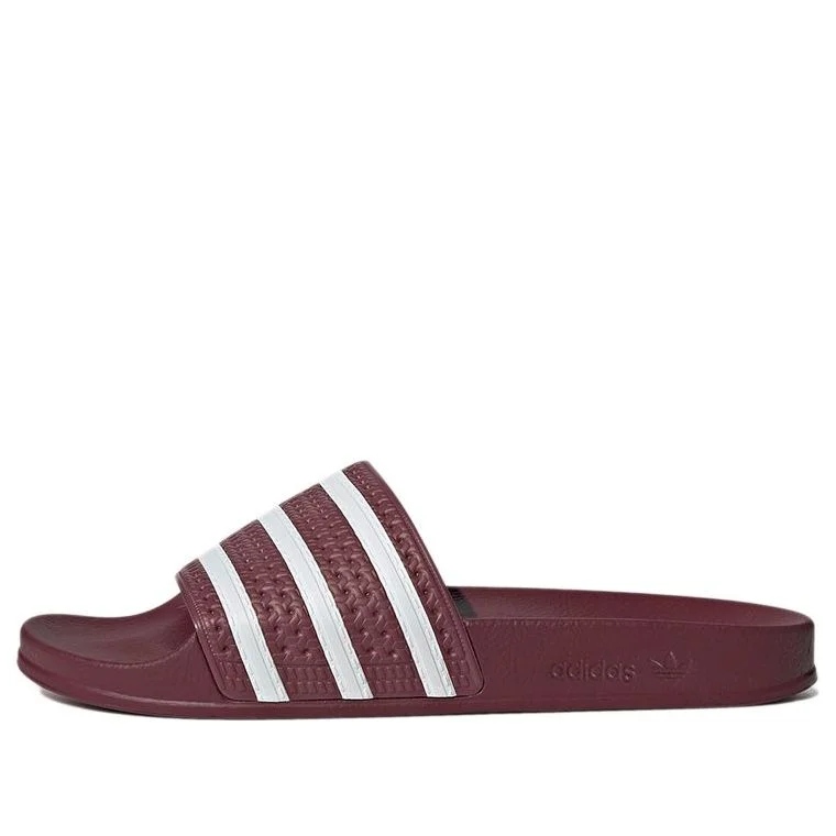 adidas Adilette Slides 'Quiet Crimson' GY1308 - 1