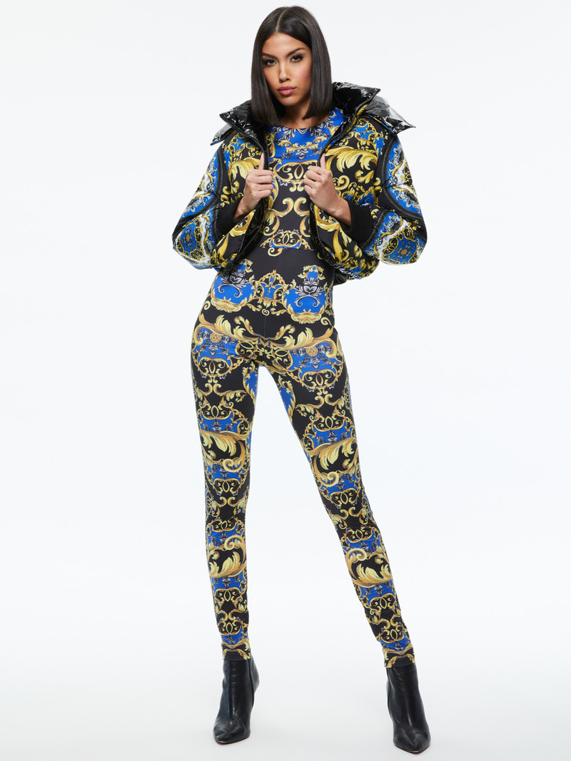 Alice + Olivia ROBENA REVERSIBLE CROPPED PUFFER JACKET outlook