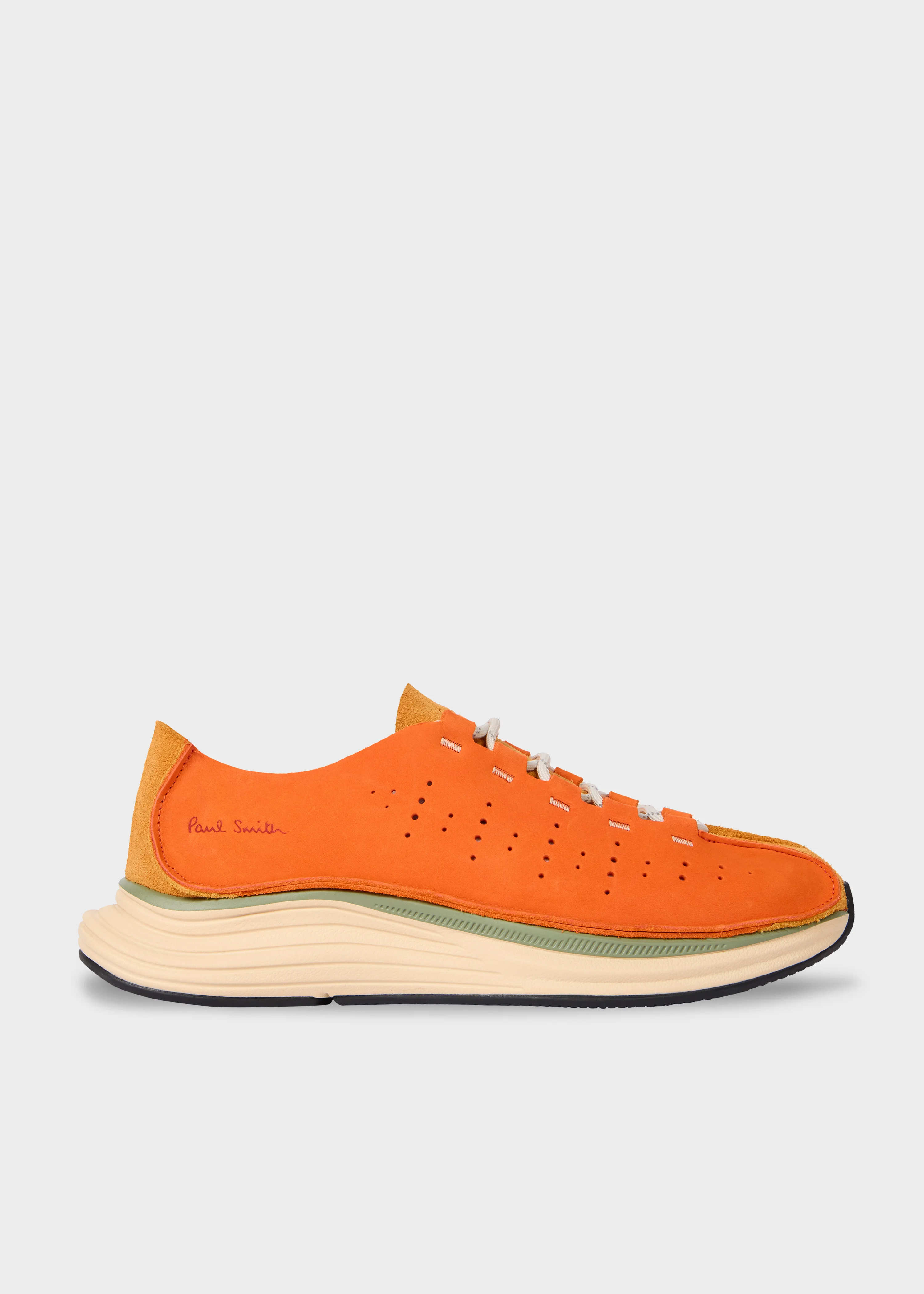 Orange 'Sultan' Trainers - 1