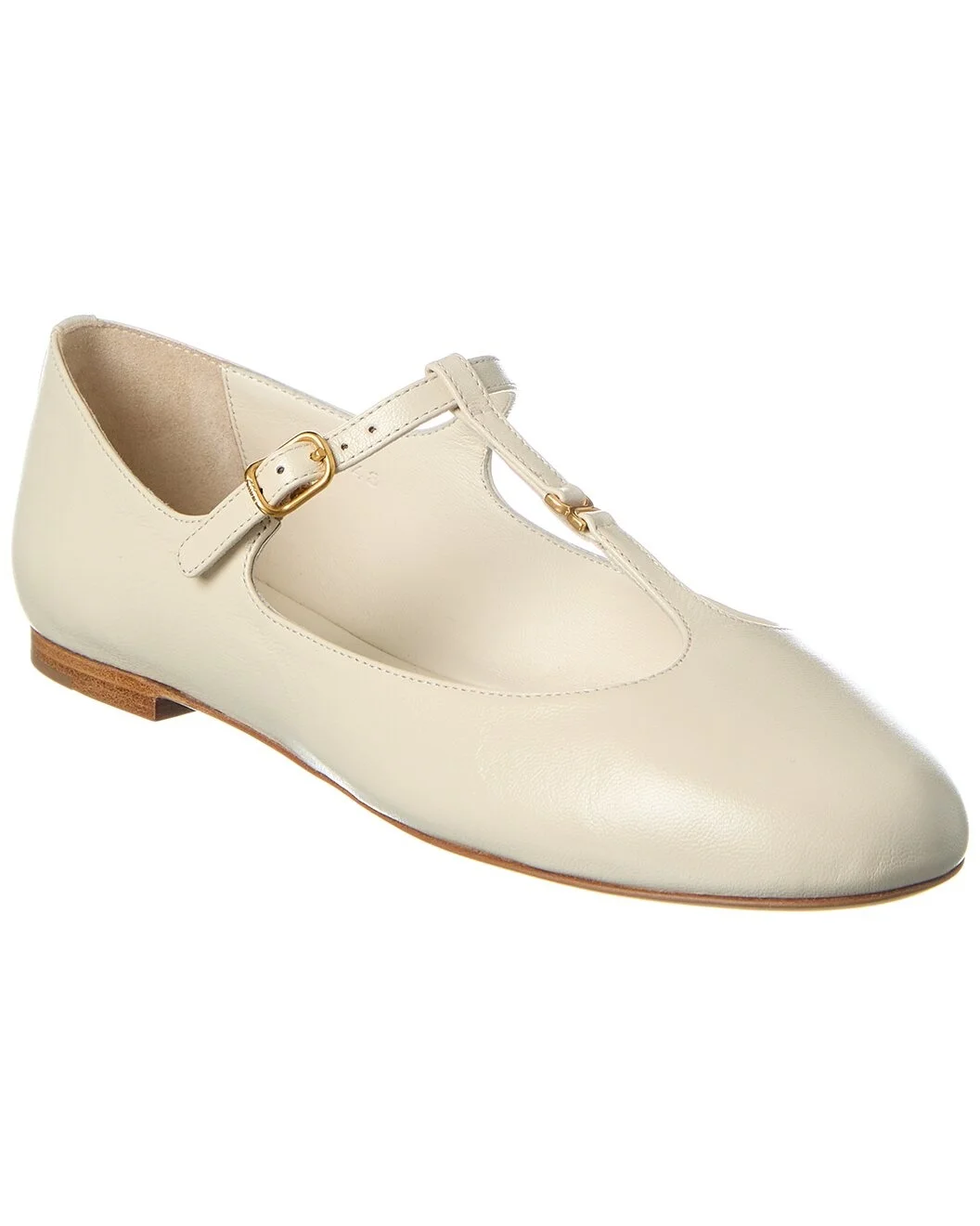 Chloé Marcie Leather Ballerina Flat - 1