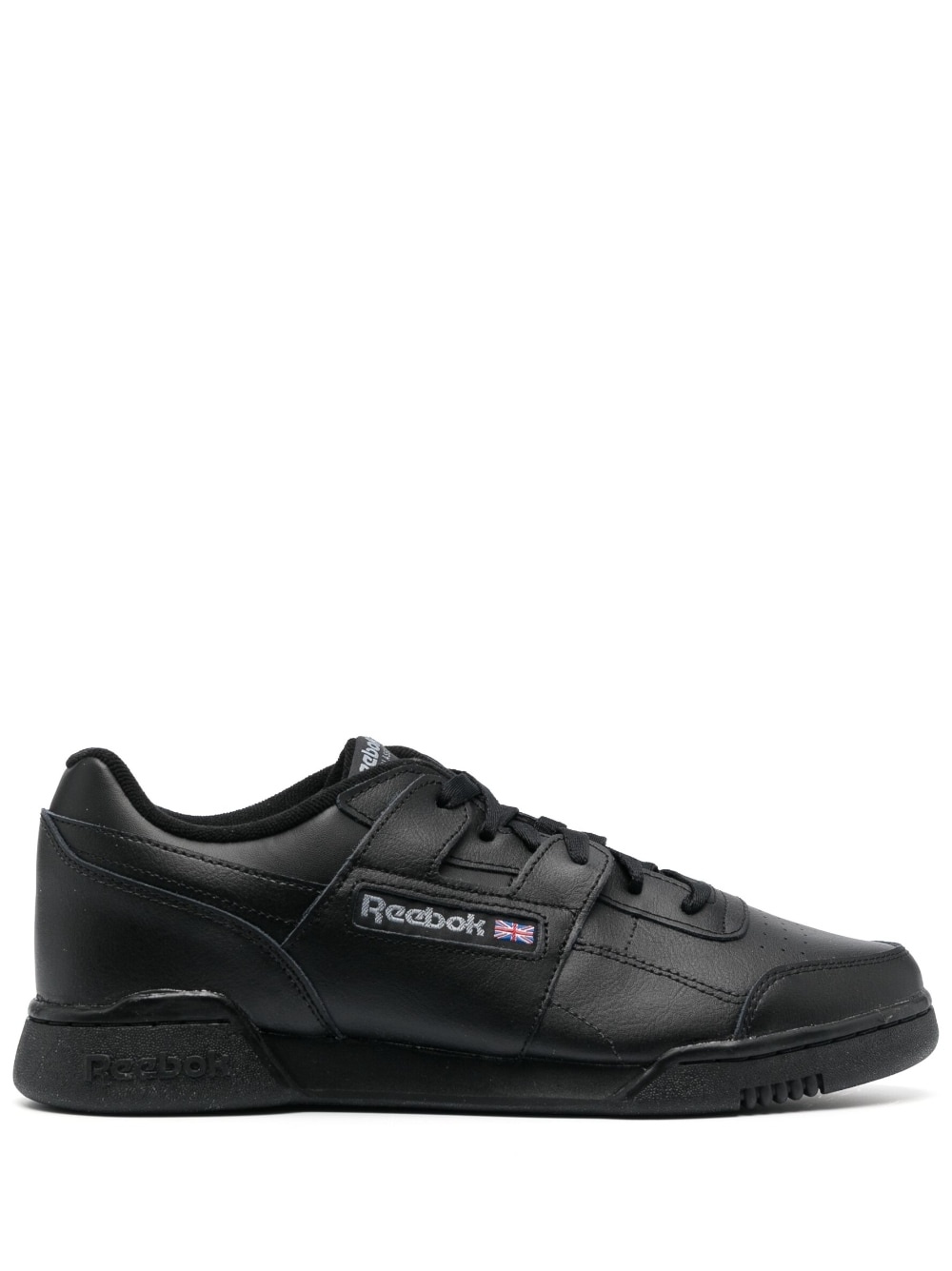 logo-tag low-top sneakers - 1