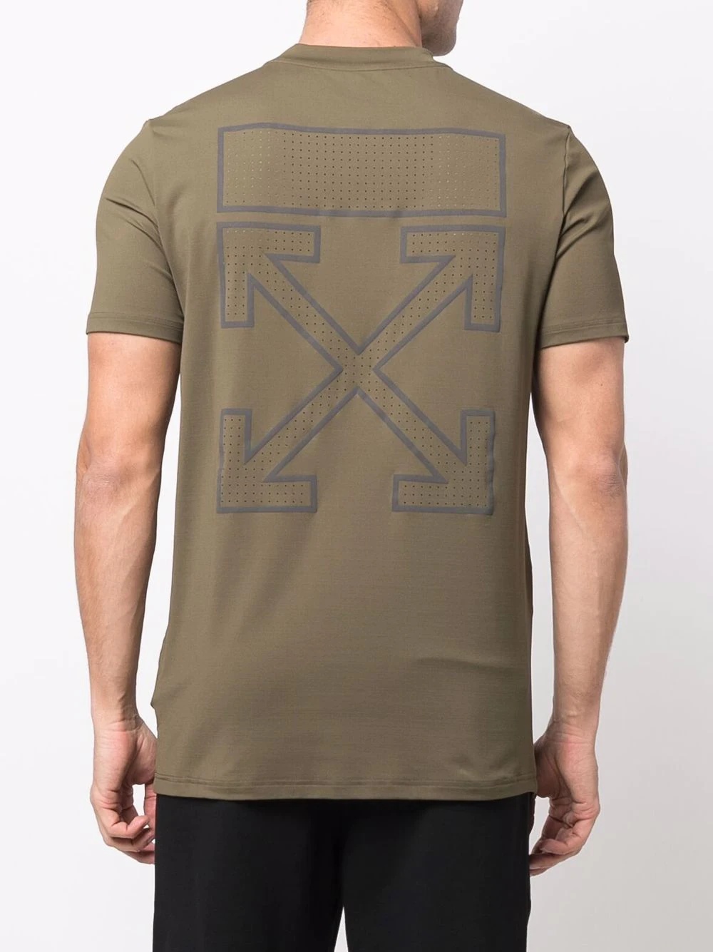 logo-print Arrows T-shirt - 4