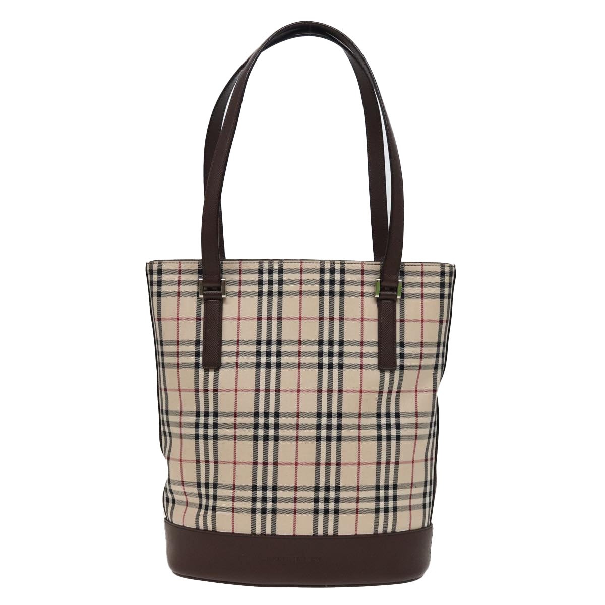 Burberry Nova Check Tote Bag Canvas Beige - 2