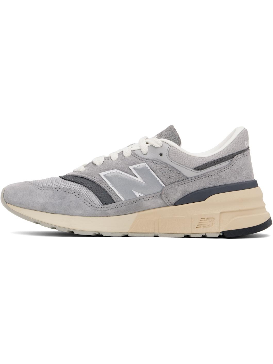 Gray 997R Sneakers - 3