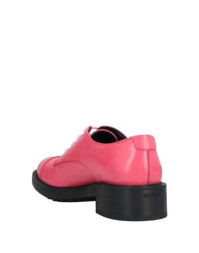 HOGAN Salmon pink Women's Laced Shoes outlook