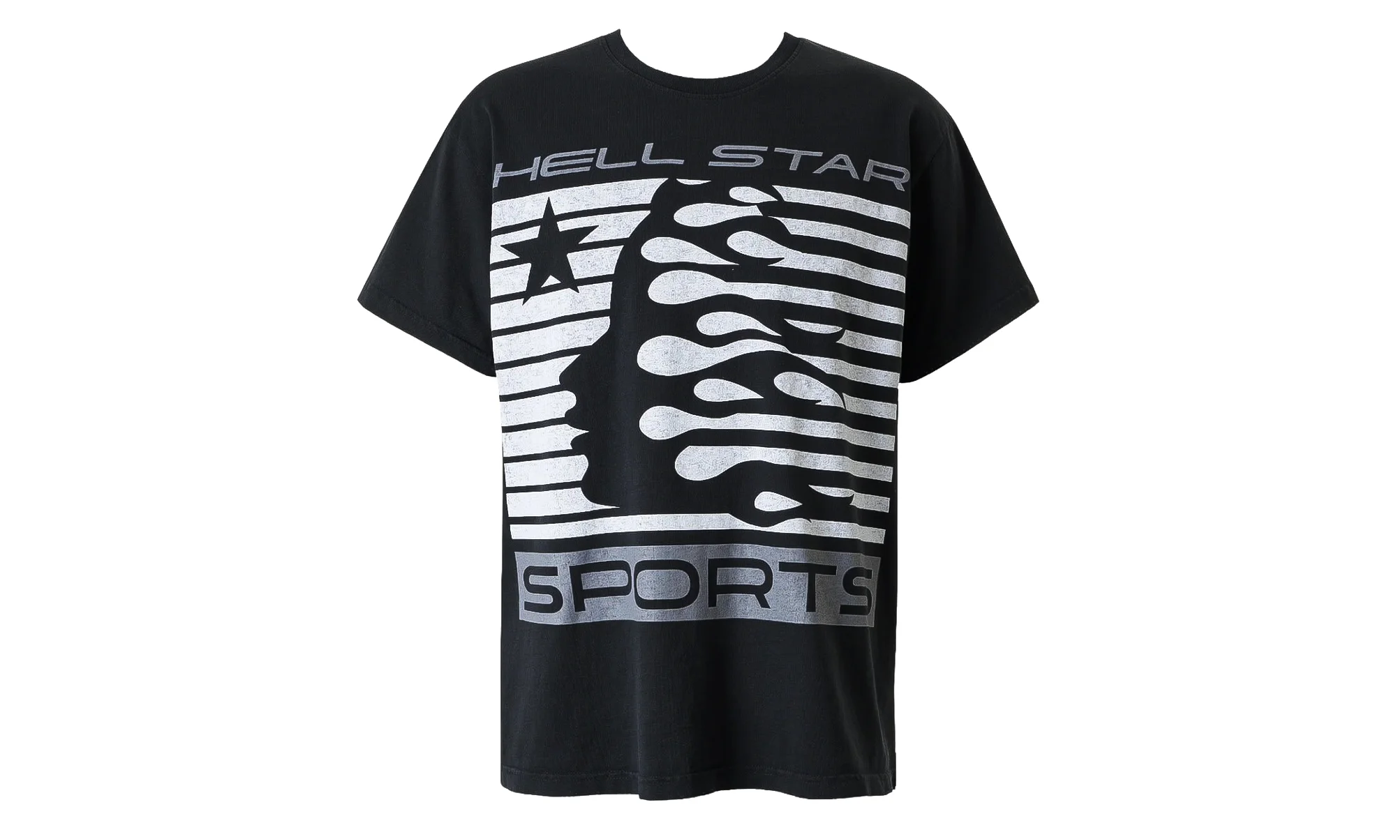 Flame Tribal Motion T-Shirt (SS26) "Black" HSR351 - 1