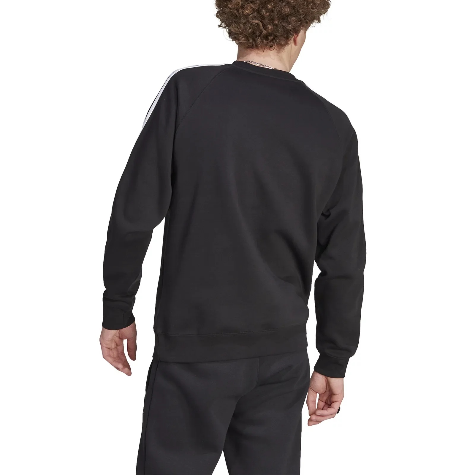 adidas Adicolor Classics 3-Stripes Crew "Black" - 4