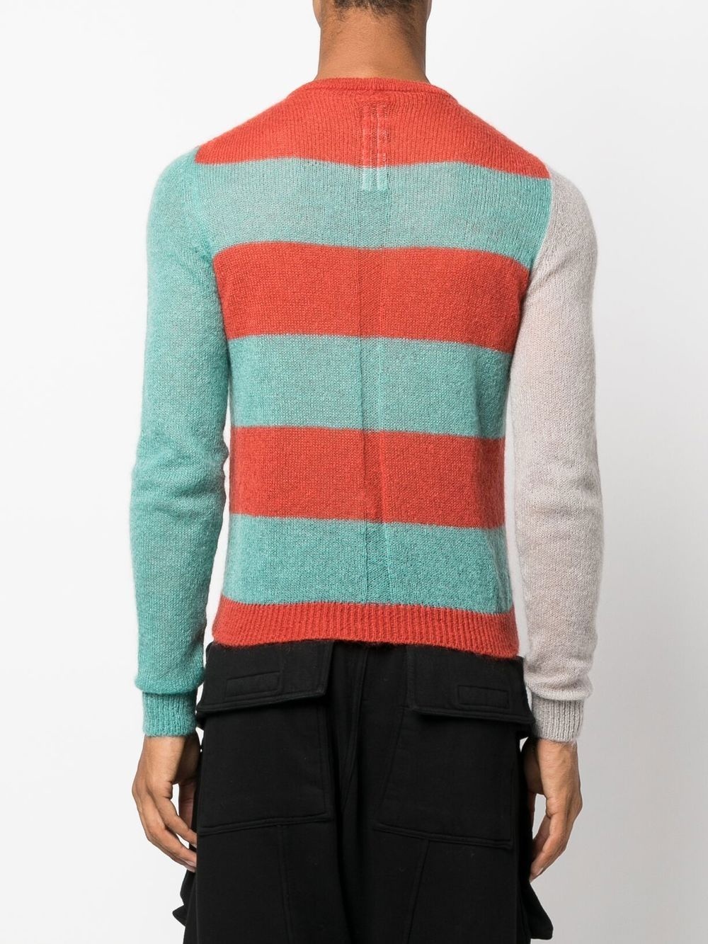 colour-block knitted sweater - 4