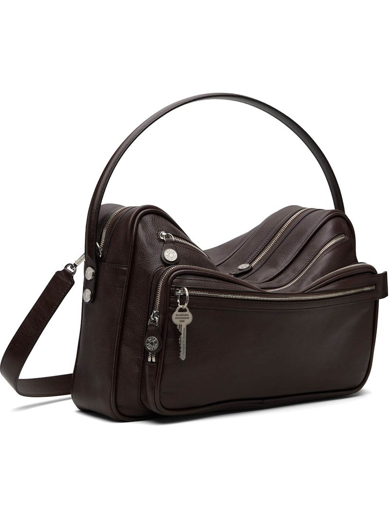 Acne Studios Brown Camero Camera Shoulder Bag outlook